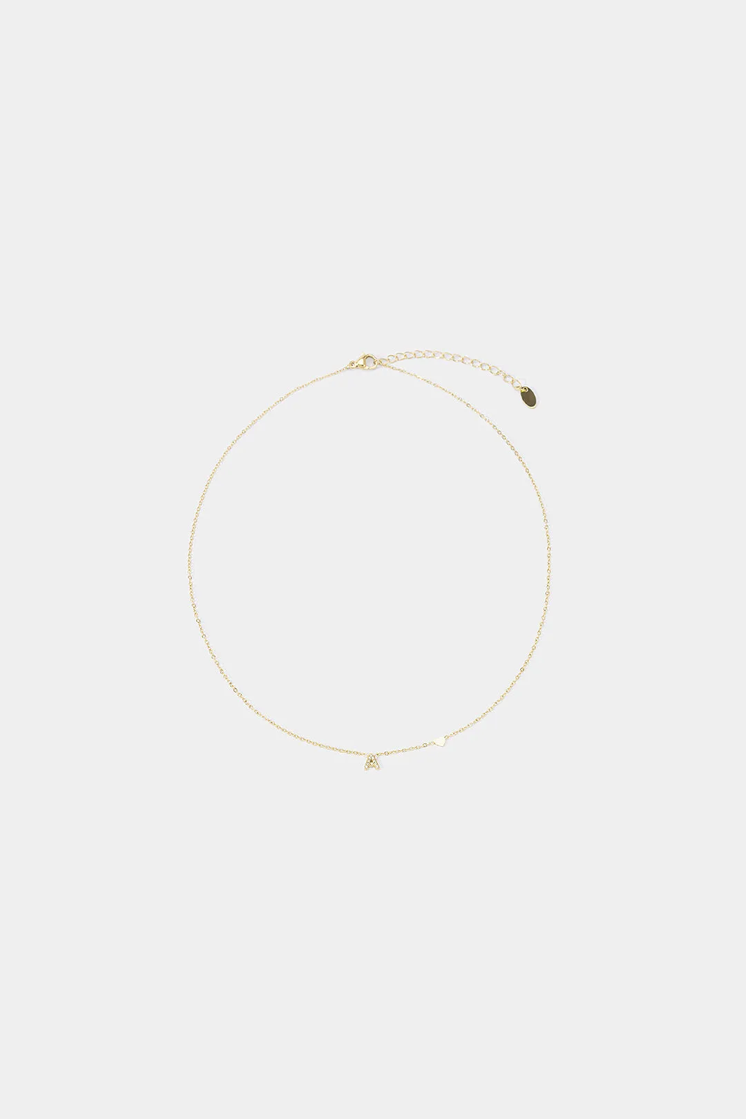 Alloy Letter Necklace sold by Micas