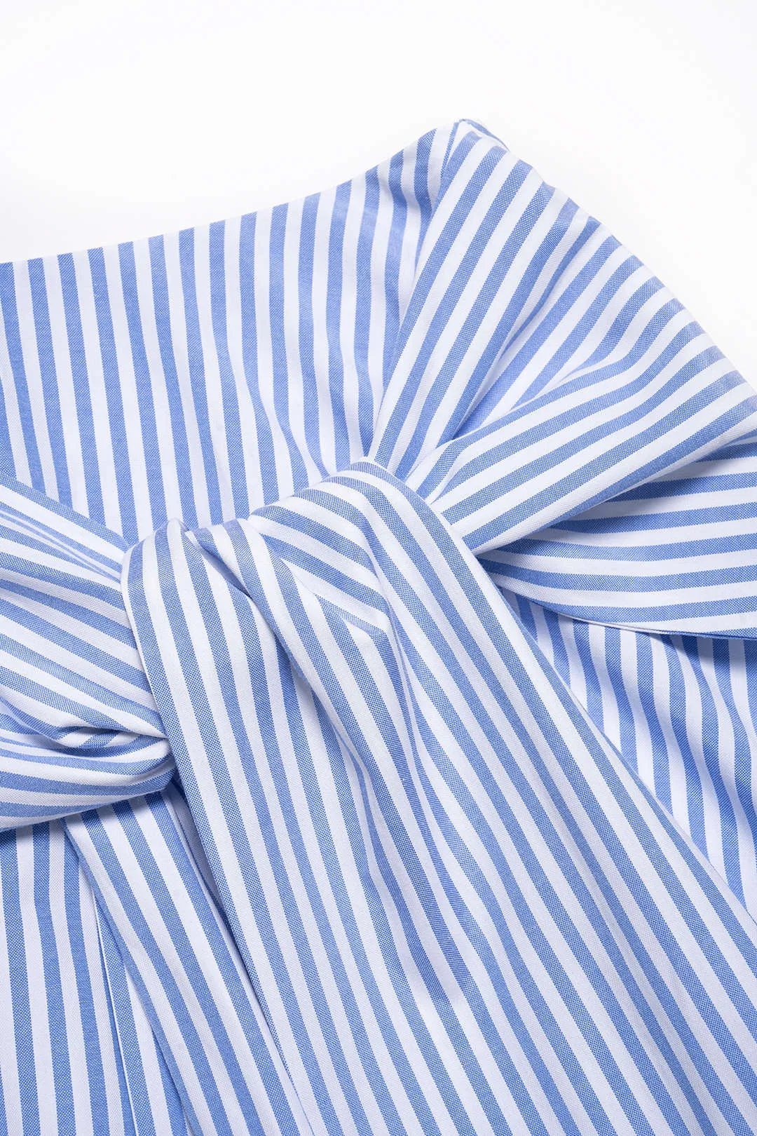 Stripes Print Tie-Up Ruched Skirt sold by Micas product image thumbnail 3