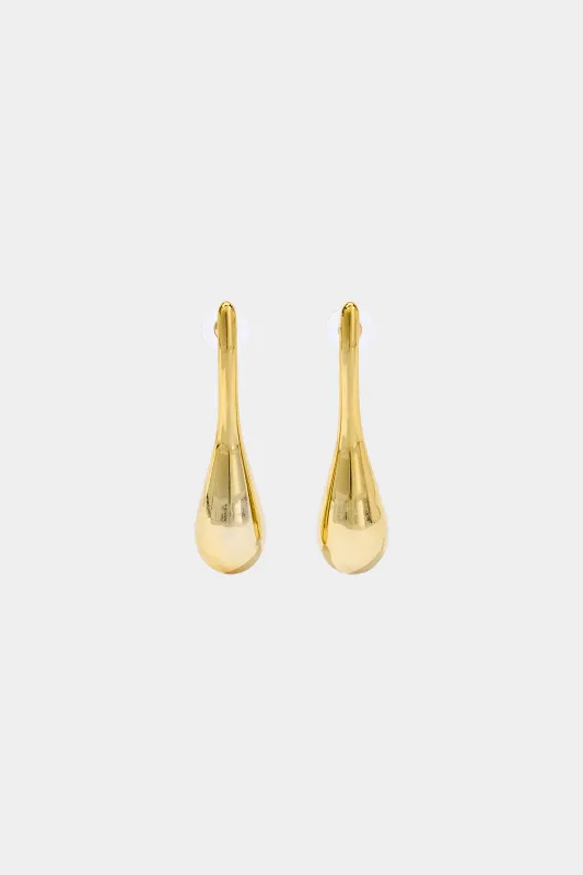Metal Oval Shape Earrings made by Micas
