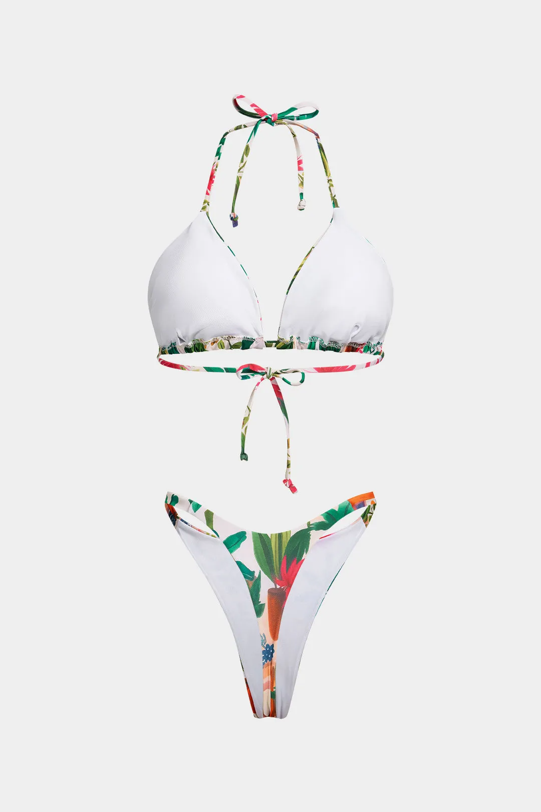 Floral Print Bikini Set sold by Micas product image thumbnail 2
