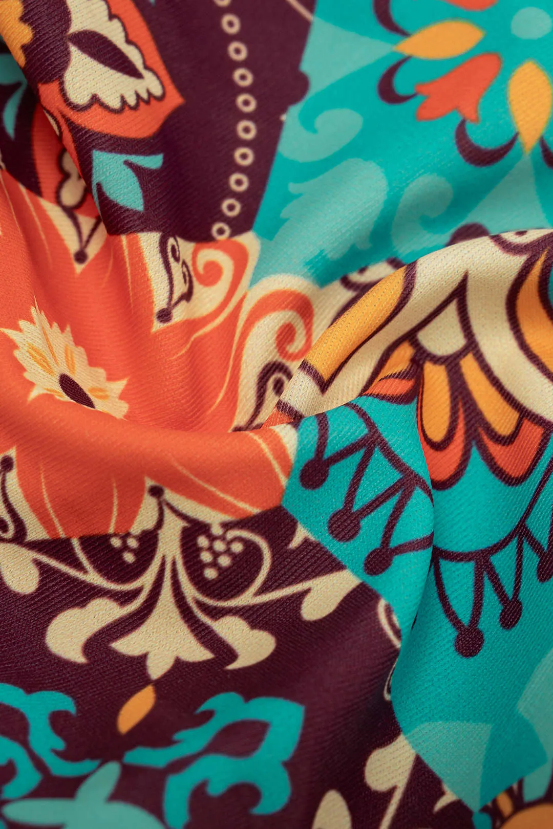 Bohemian Print Tie-Up Bikini Set sold by Micas product image thumbnail 3
