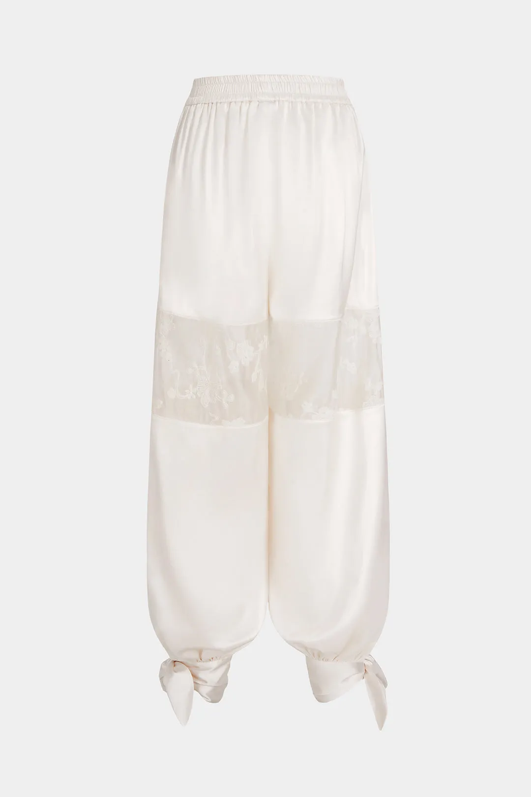 Patchwork Tie-Up Balloon Pants sold by Micas product image thumbnail 3