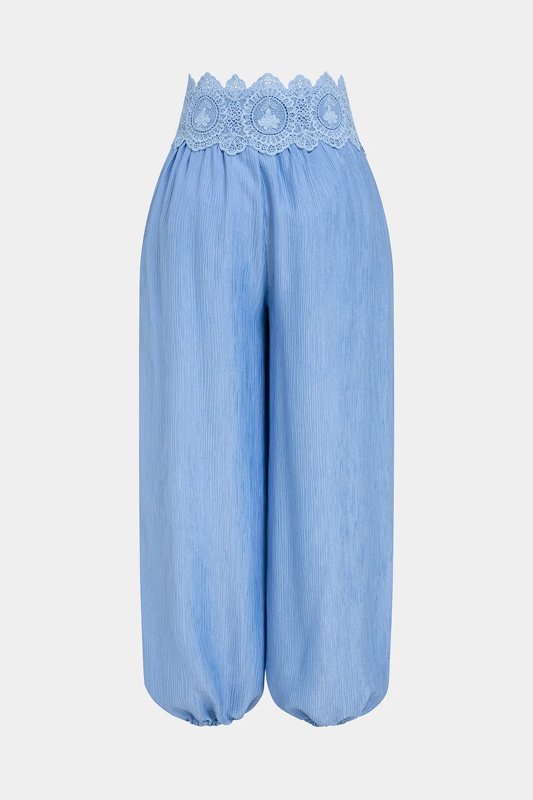 Lace Patchwork Balloon Pants sold by Micas product image thumbnail 2