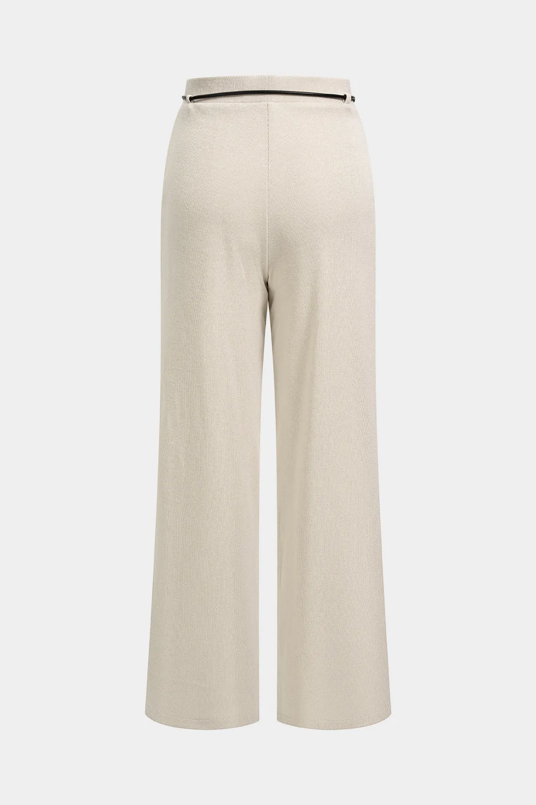 Belted Straight Leg Pants sold by Micas product image thumbnail 3