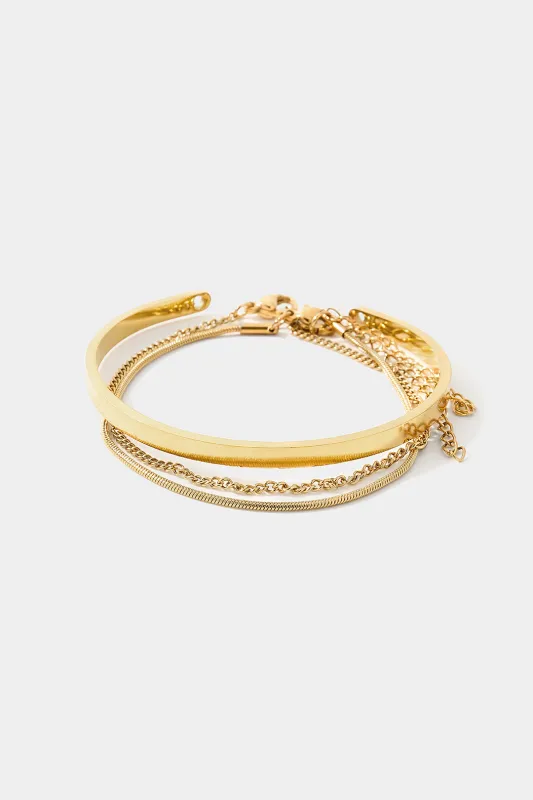 Alloy Chain Bracelets made by Micas