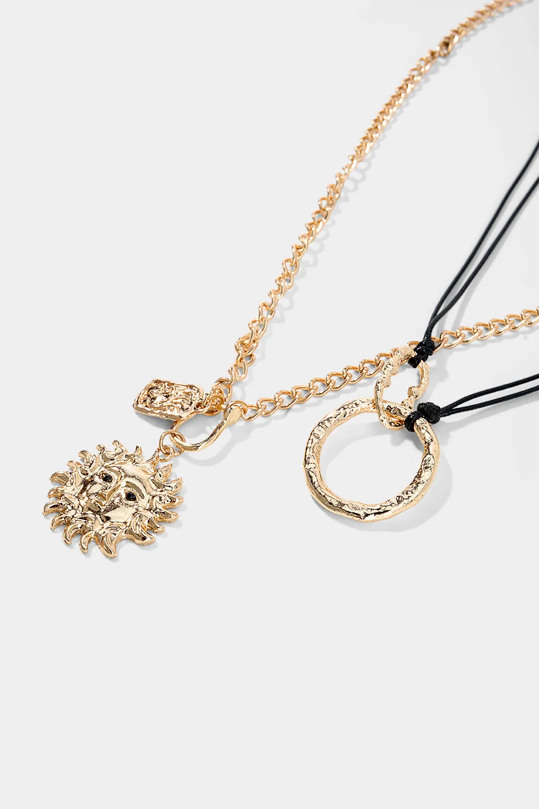 Sun Layered Necklace sold by Micas product image thumbnail 2