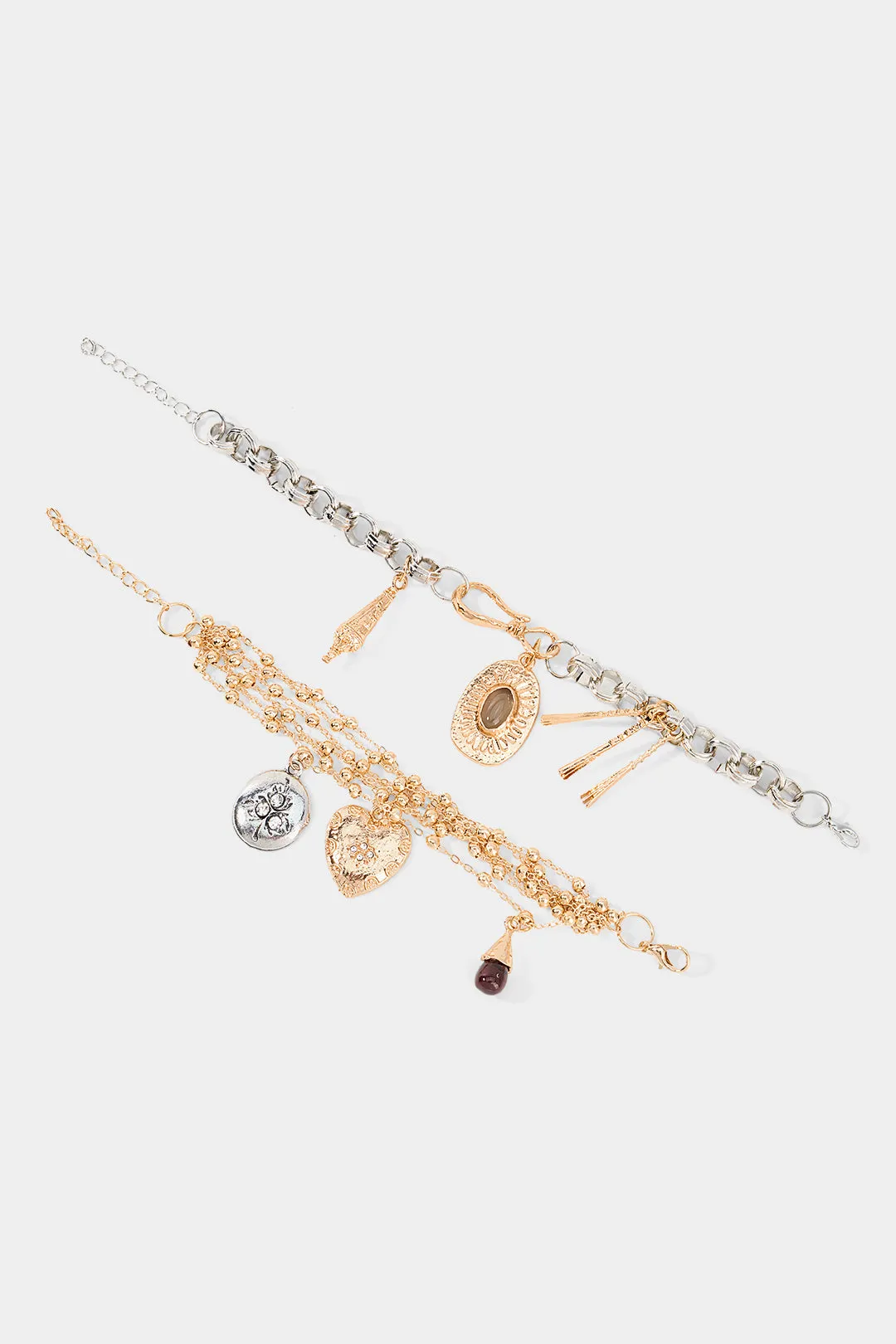 Geometric Adjustable Rhinestone Bracelets sold by Micas product image thumbnail 2