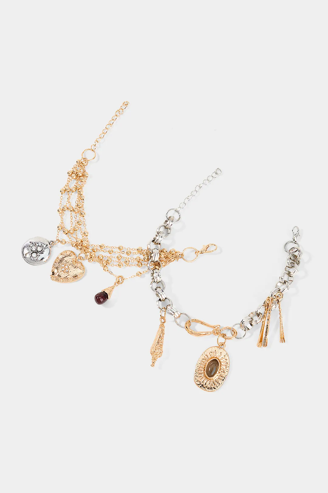 Geometric Adjustable Rhinestone Bracelets sold by Micas product image thumbnail 3