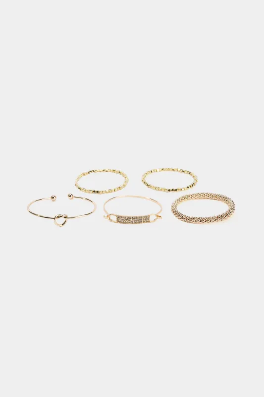 Alloy Irregular Bracelet made by Micas