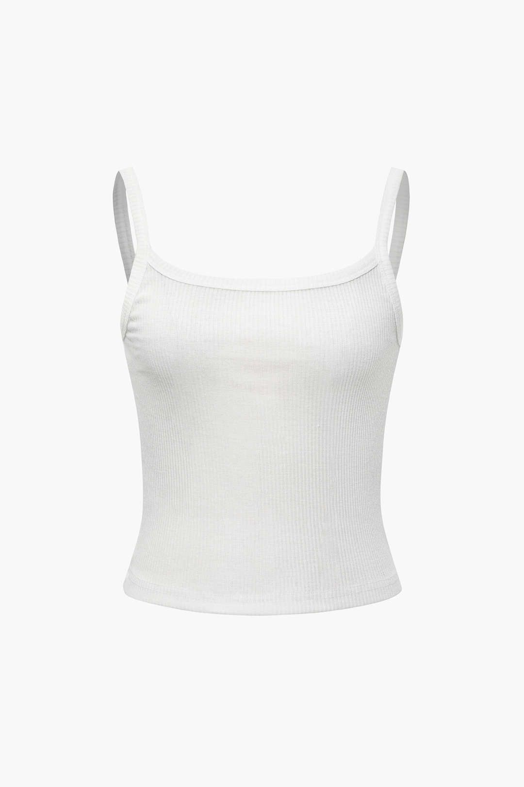 Solid Square Neck Cami Top sold by Micas