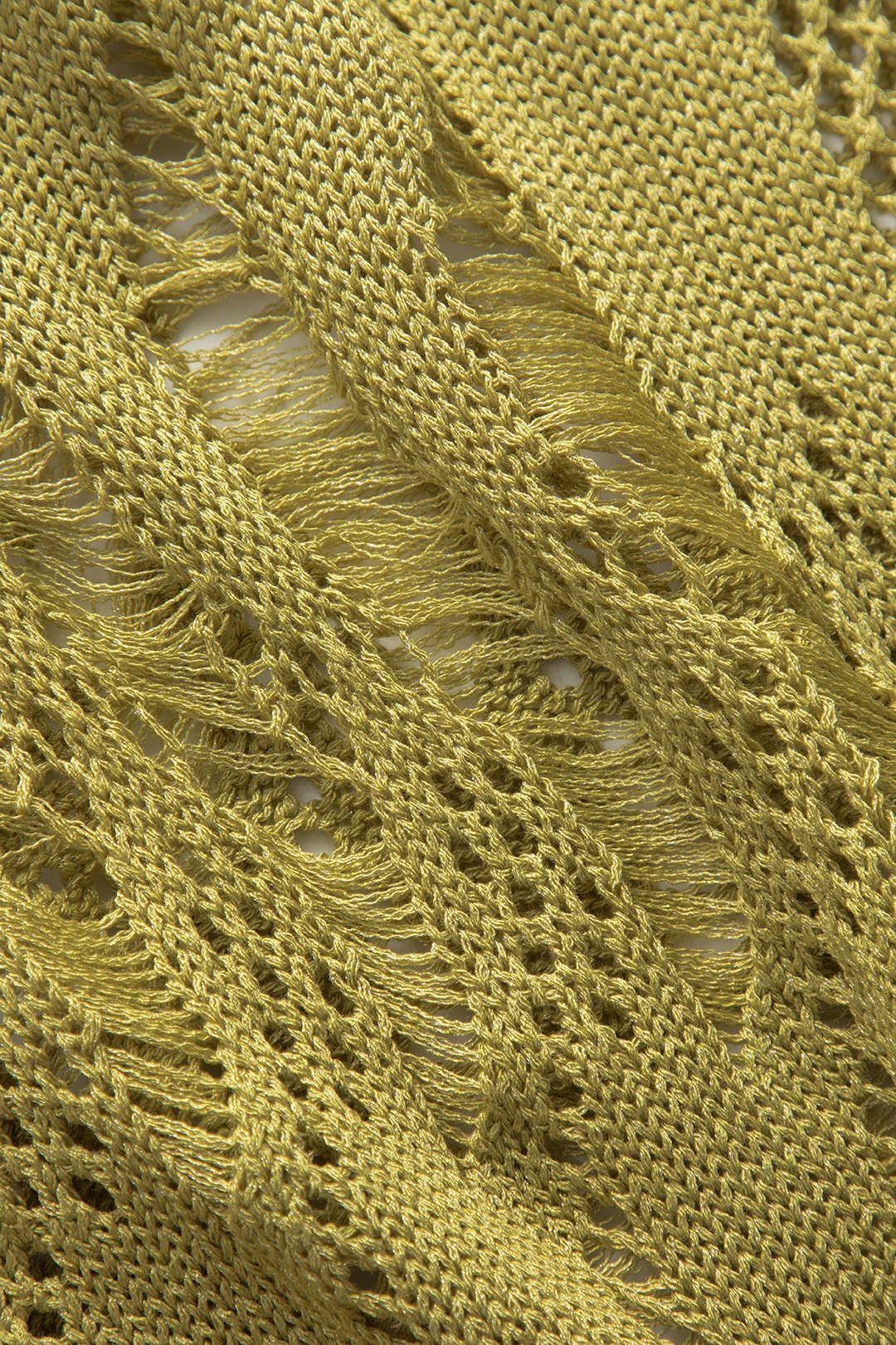 Sleeveless Openwork Knit Cover Up Dress sold by Micas product image thumbnail 5