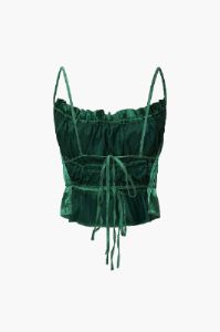 Ruched Tie Back Cami Top sold by Micas