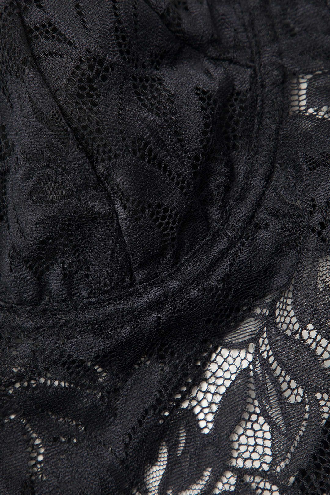 Sheer Lace Knot Back Tube Top sold by Micas product image thumbnail 3