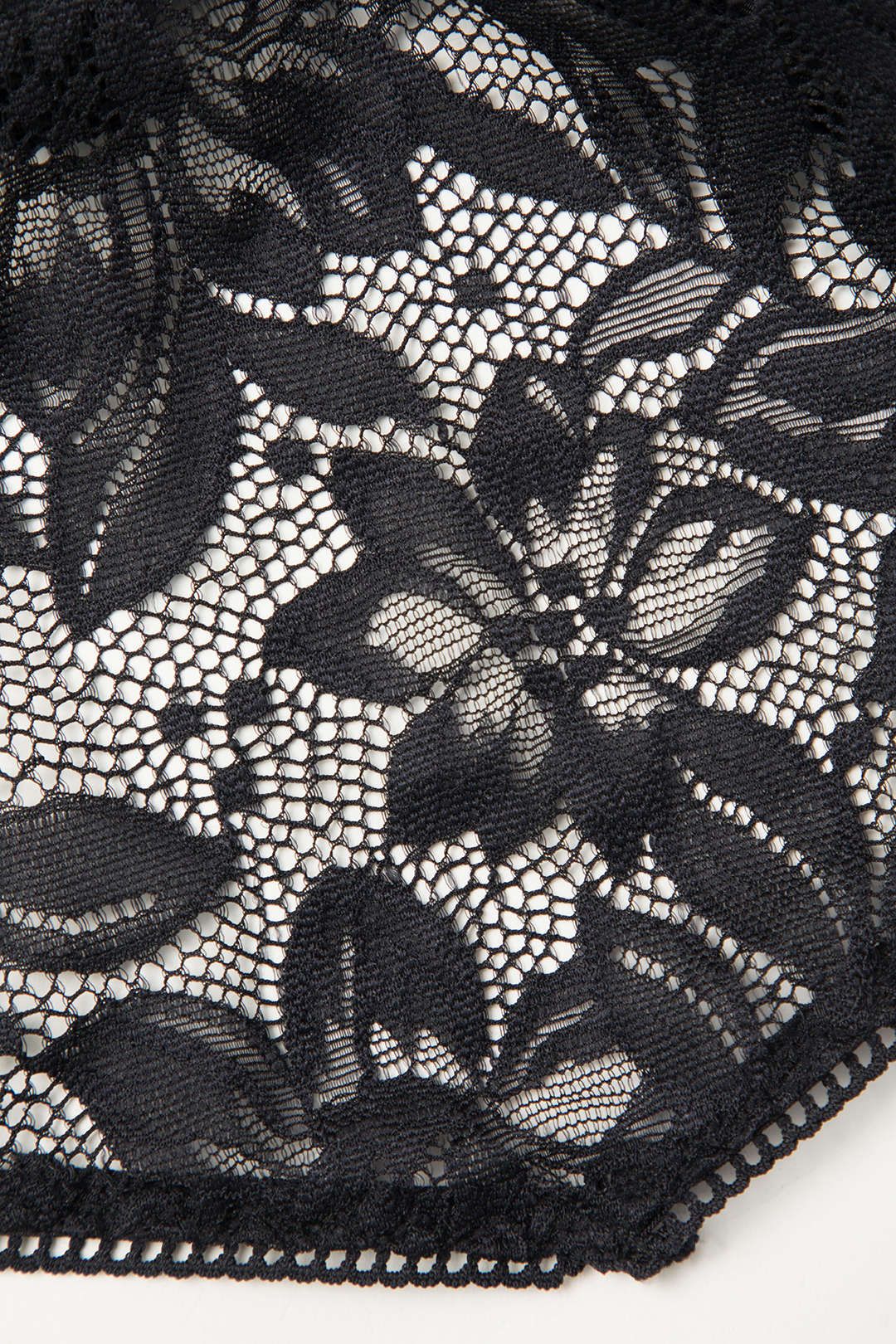 Sheer Lace Knot Back Tube Top sold by Micas product image thumbnail 4