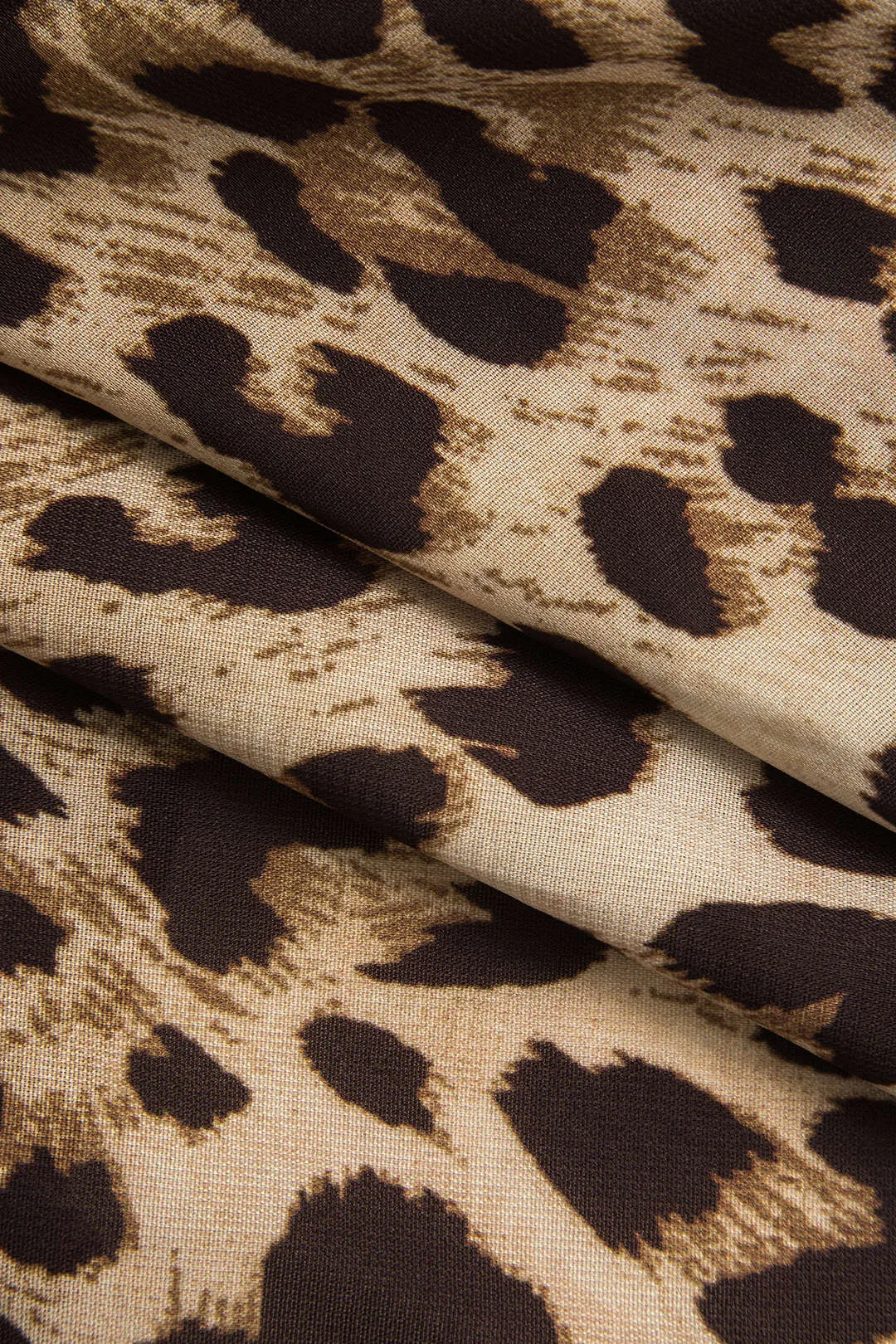 Leopard Print Tie-Up V-neck Mini Dress sold by Micas product image thumbnail 3