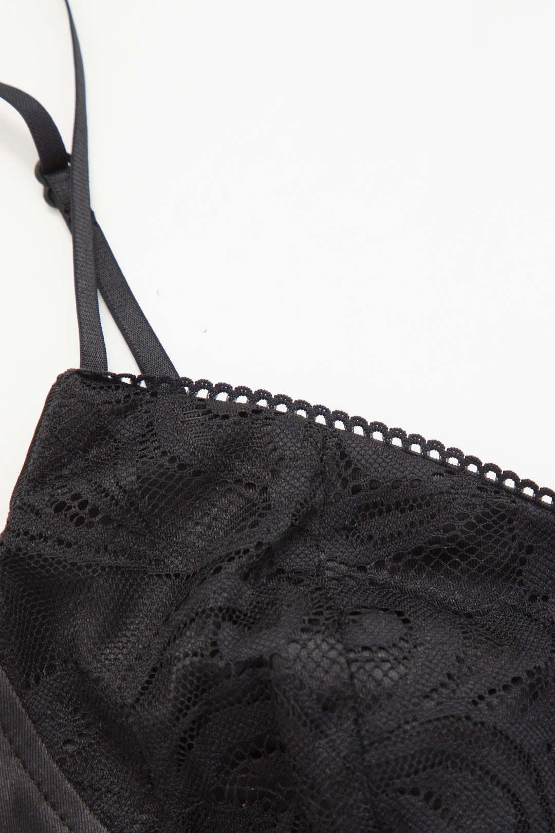 Satin Garter Lace Corset Cami Top sold by Micas product image thumbnail 4