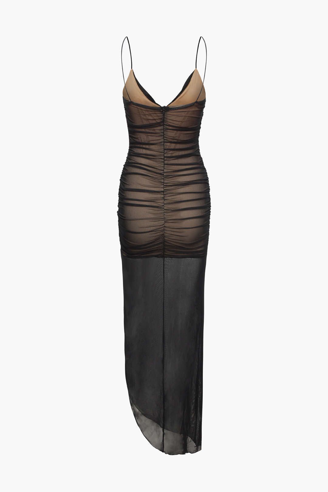 V-neck Sheer Mesh Maxi Dress sold by Micas product image thumbnail 2
