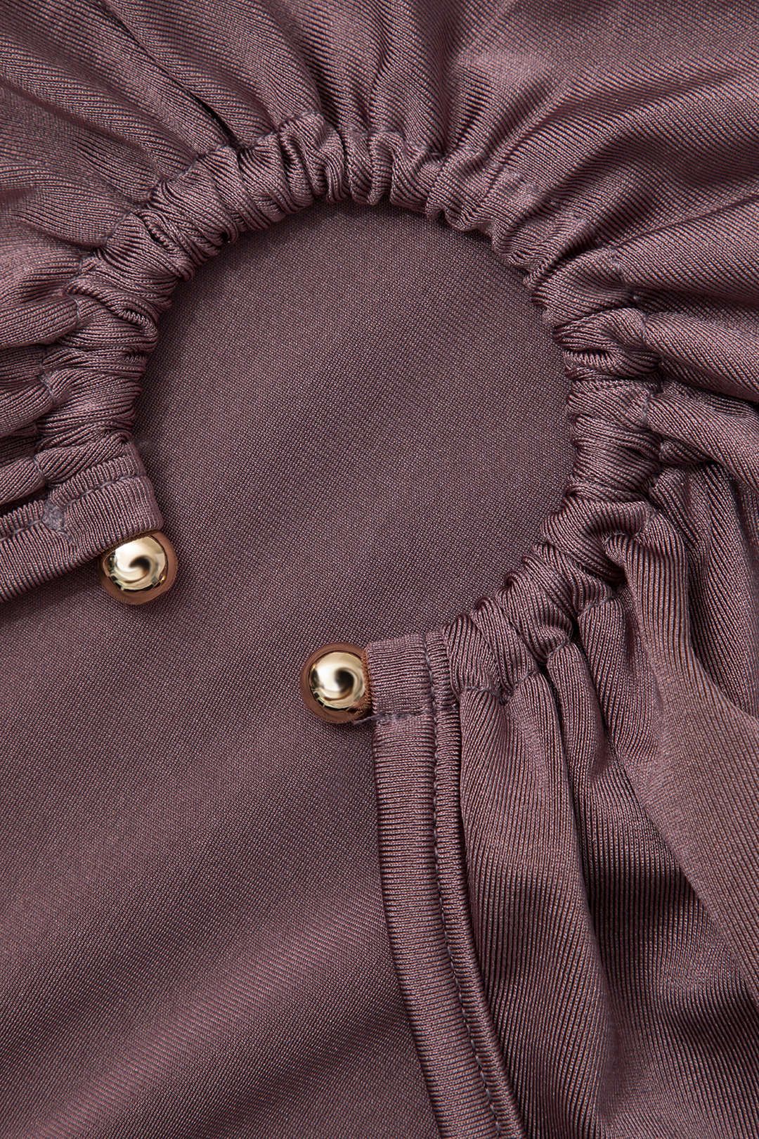 Solid Cut Out Ruched Long Sleeve Mini Dress sold by Micas product image thumbnail 3