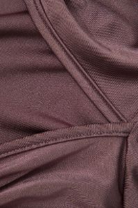 Solid Cut Out Ruched Long Sleeve Mini Dress sold by Micas