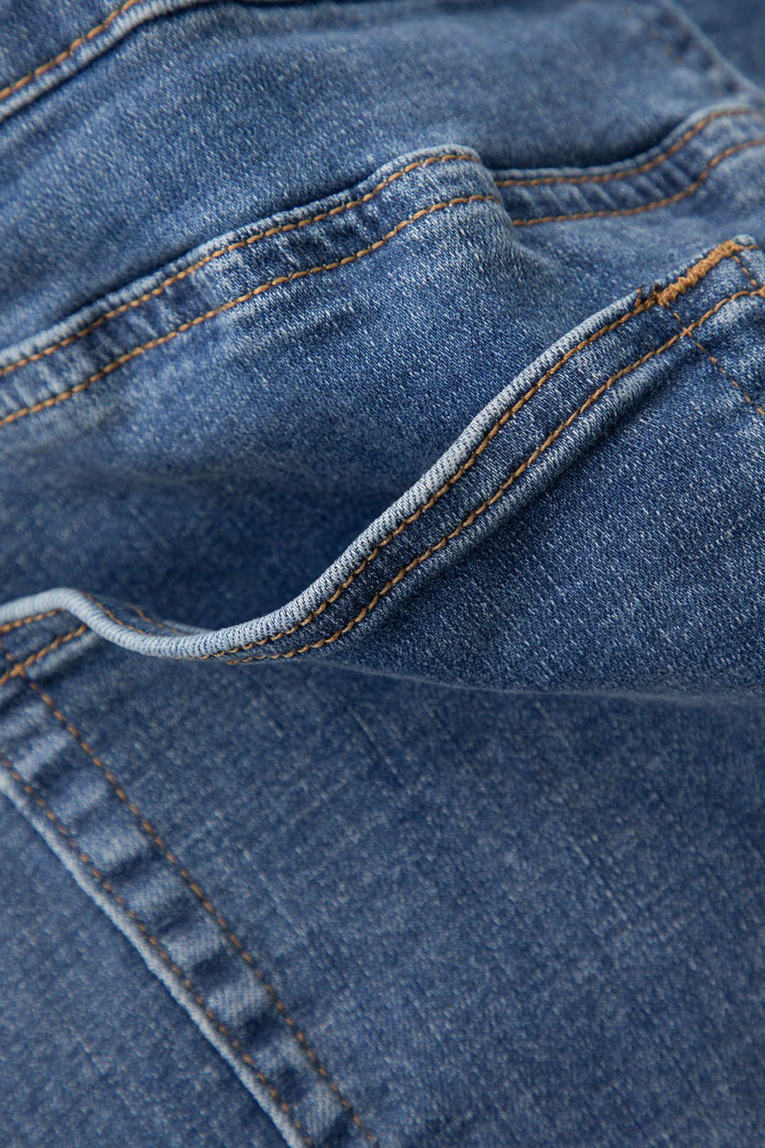 Ripped-detail Denim Mini Skirt sold by Micas product image thumbnail 4