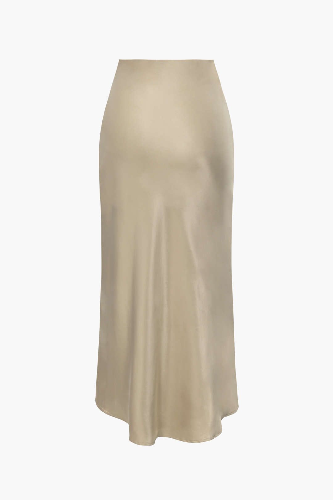 Solid Satin Mermaid Midi Skirt sold by Micas product image thumbnail 4