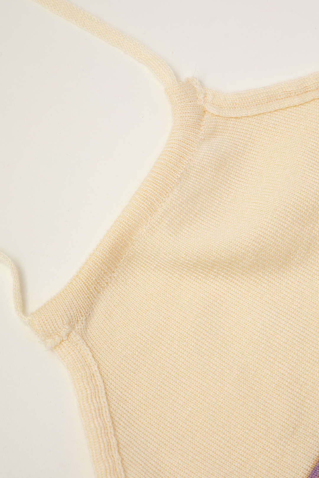 Lace-up Knit Halter Top sold by Micas product image thumbnail 3