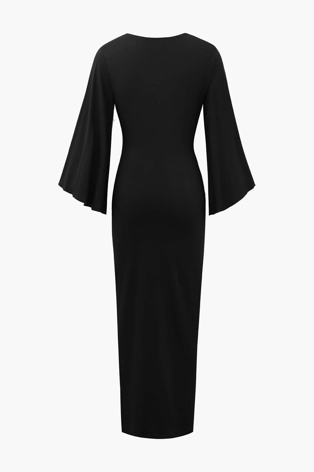 Bell Sleeve V-neck Midi Dress sold by Micas product image thumbnail 2