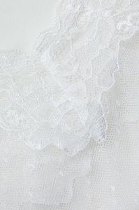 Sheer Lace Mesh V-neck Cami Top sold by Micas