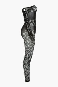 Off Shoulder Cut Out Lace Jumpsuit sold by Micas