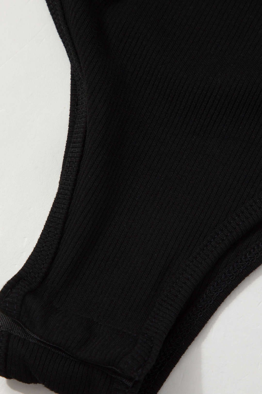 Asymmetric Rib-Knit Bodysuit sold by Micas product image thumbnail 5
