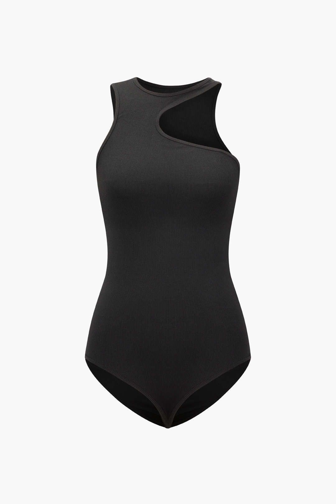 Asymmetric Rib-Knit Bodysuit sold by Micas product image thumbnail 3