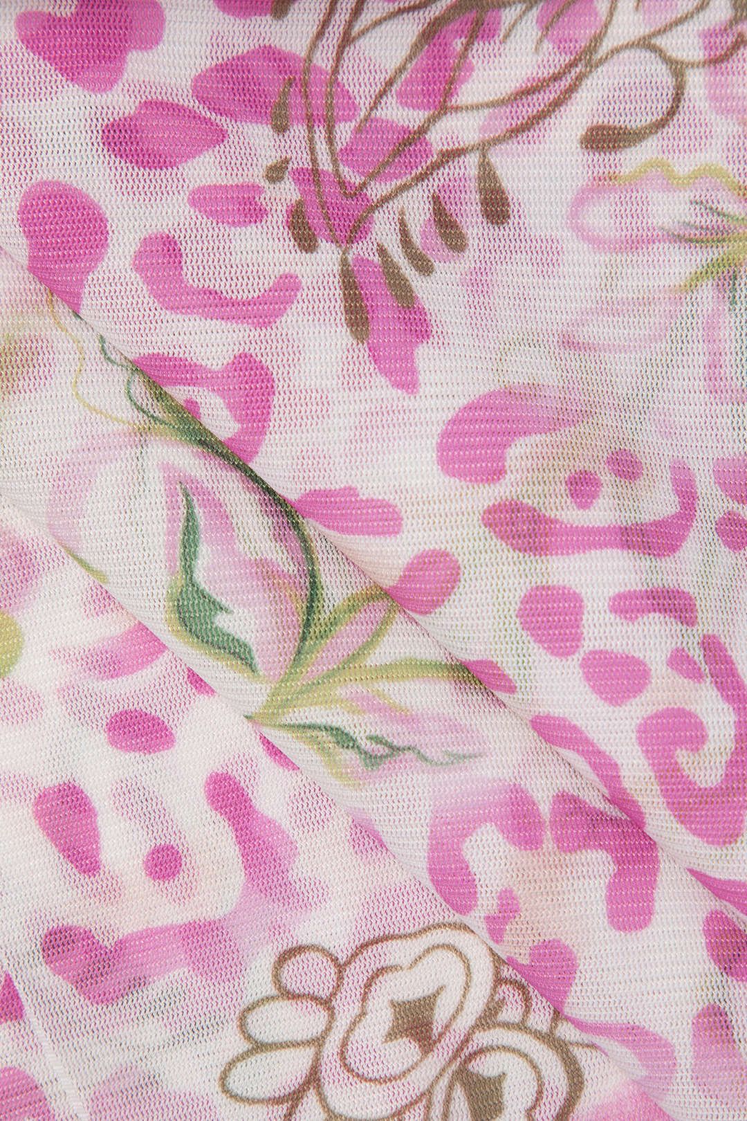 Floral Print Neck Scarf Tube Top And Mini Skirt Set sold by Micas product image thumbnail 8