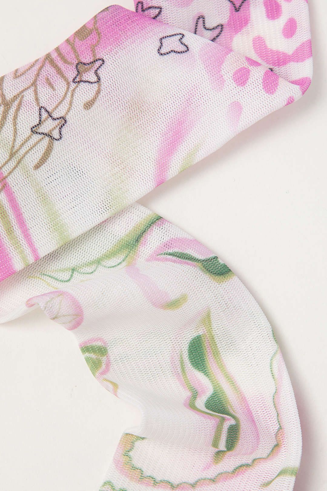 Floral Print Neck Scarf Tube Top And Mini Skirt Set sold by Micas product image thumbnail 6