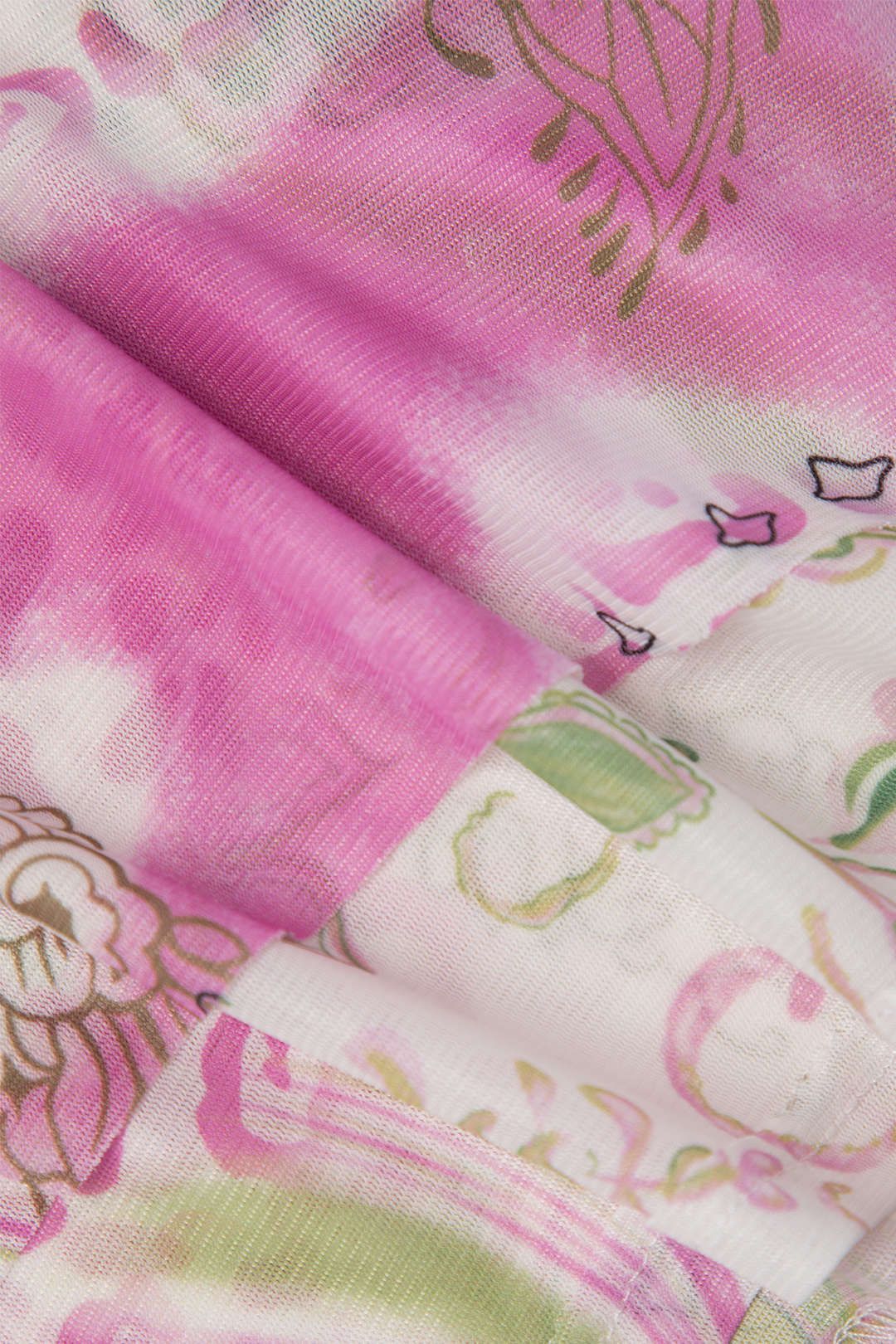 Floral Print Neck Scarf Tube Top And Mini Skirt Set sold by Micas product image thumbnail 7