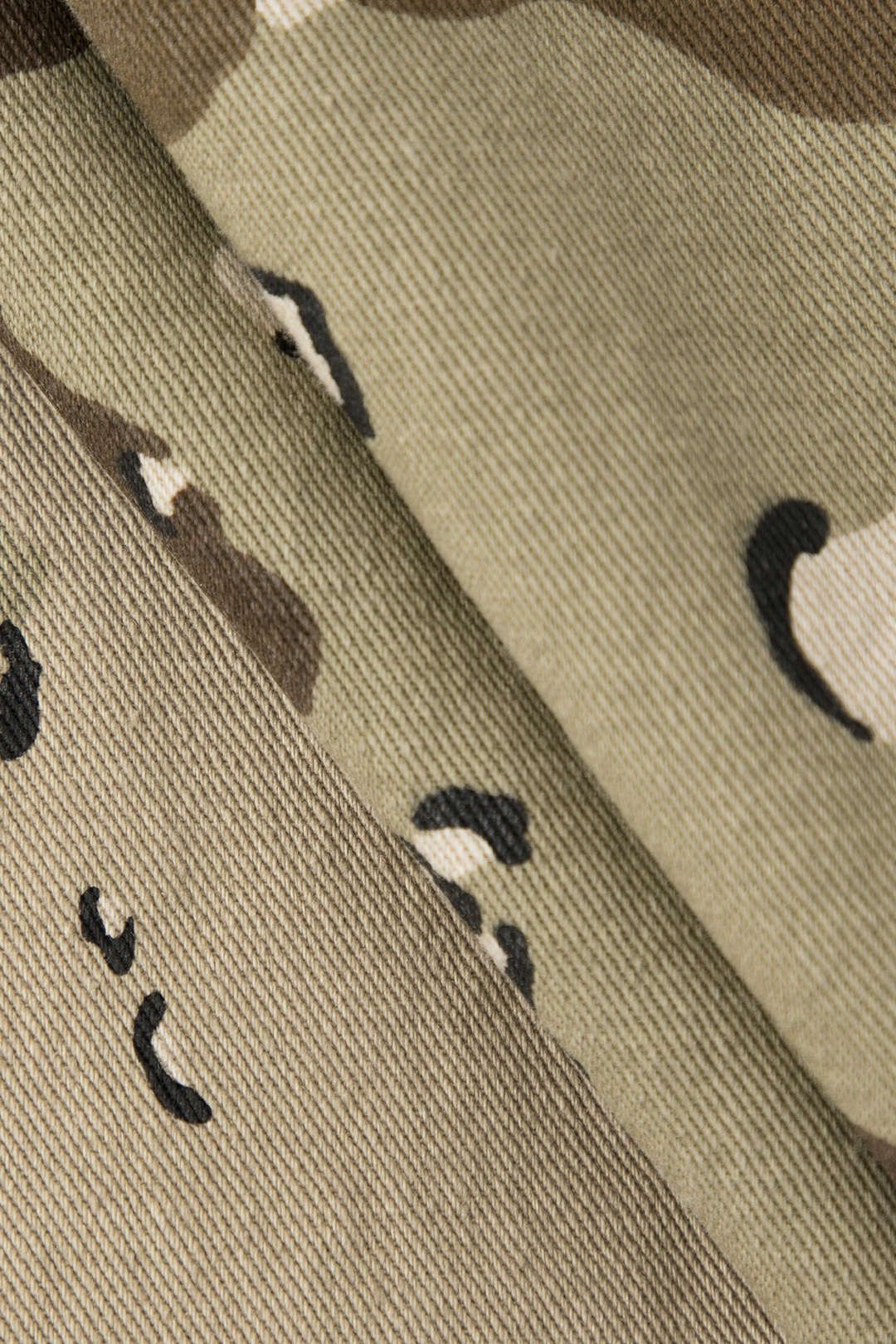 Camo Short Sleeve Crop Shirt And Slit Mini Skirt Set sold by Micas product image thumbnail 6