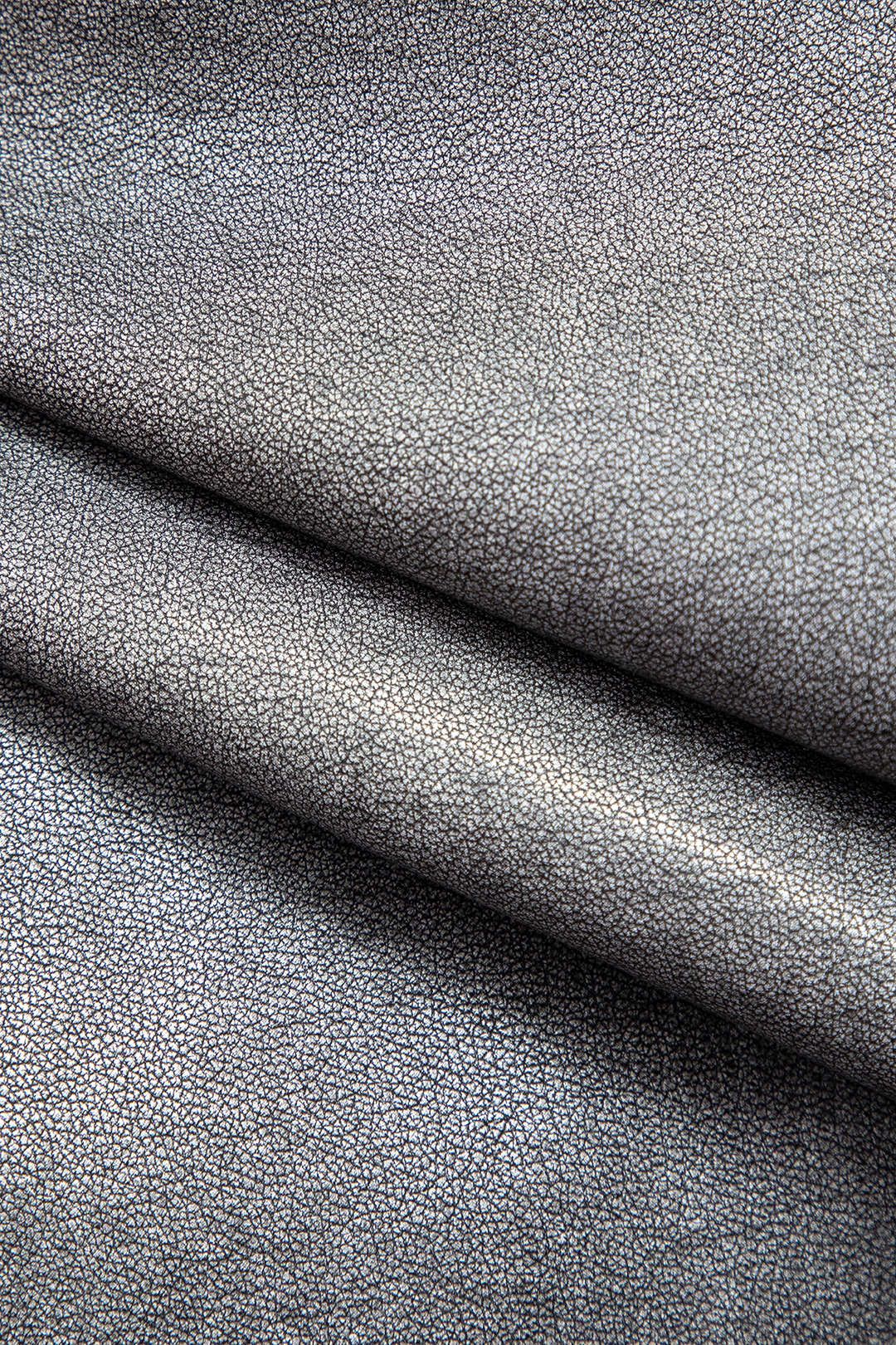 Faux Leather Collar Flap Pocket Jacket sold by Micas product image thumbnail 5