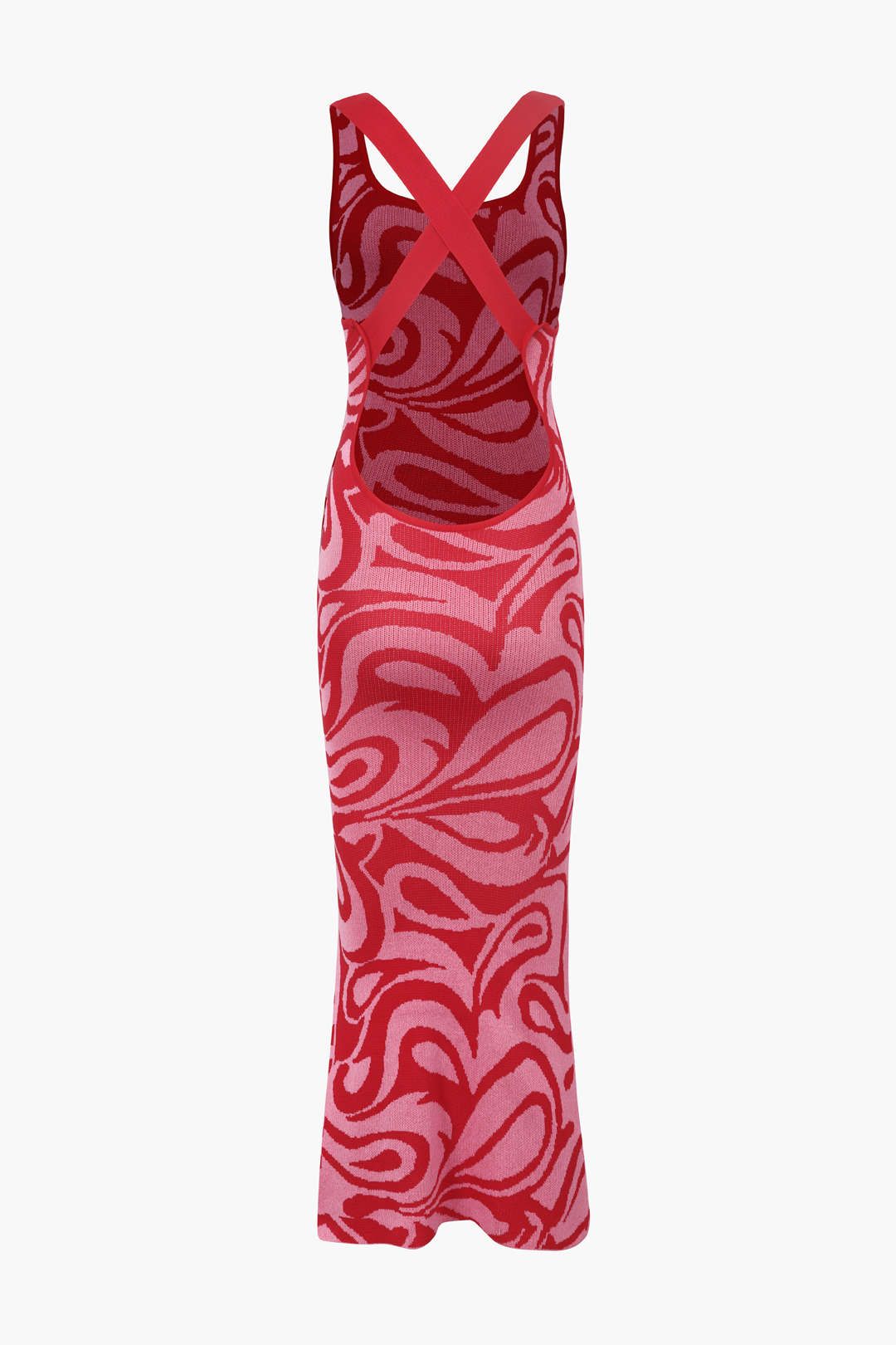 Square Neck Backless Knitted Dress sold by Micas product image thumbnail 2