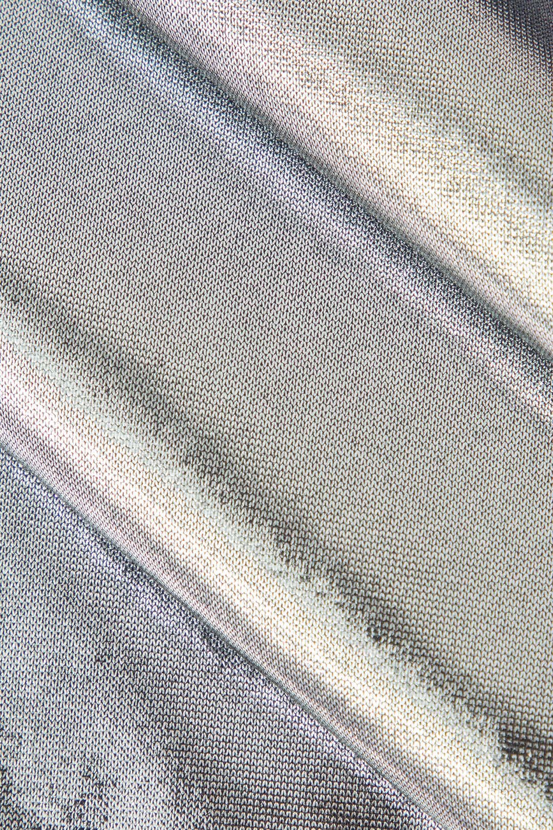 Metallic Cowl Neck Crop Tank Top sold by Micas product image thumbnail 3