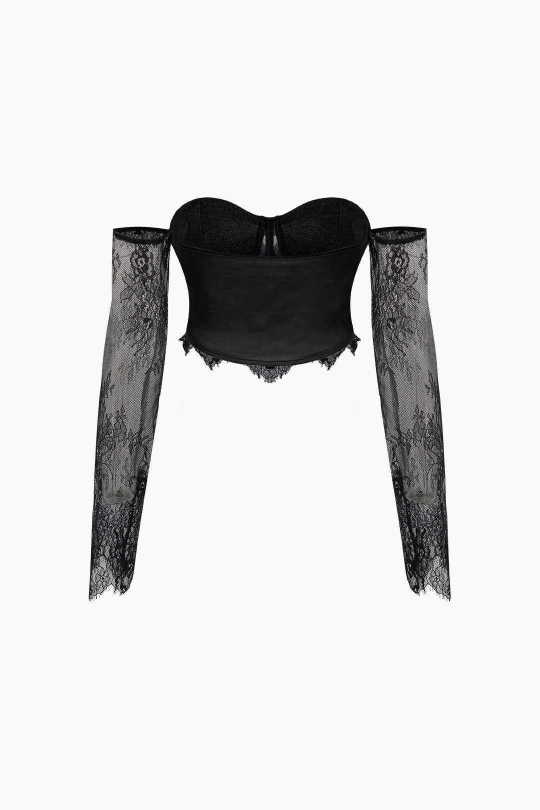 Off The Shoulder Lace Corset Top sold by Micas product image thumbnail 2