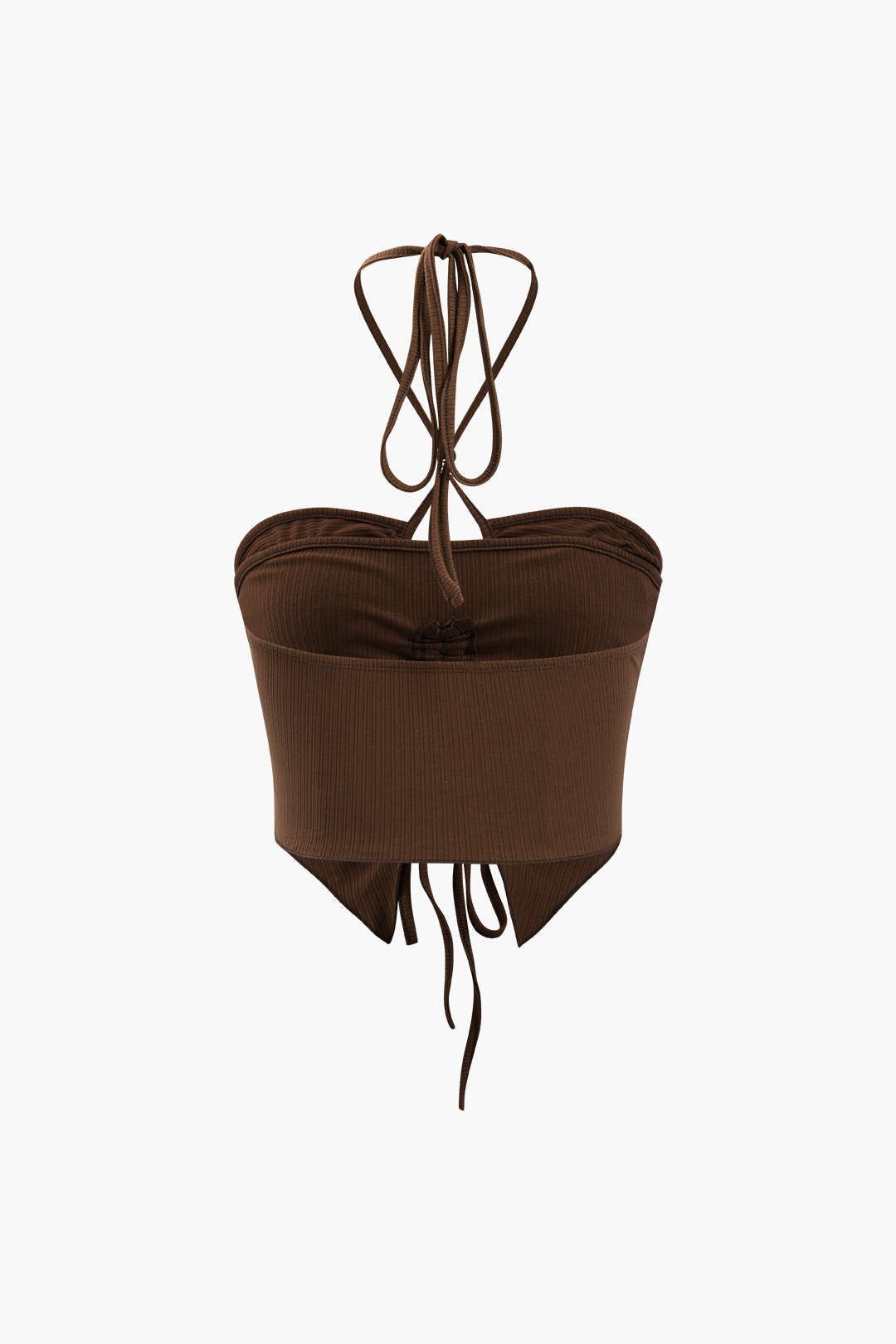 Ruched Drawstring Halter Neck Cami Top sold by Micas product image thumbnail 2