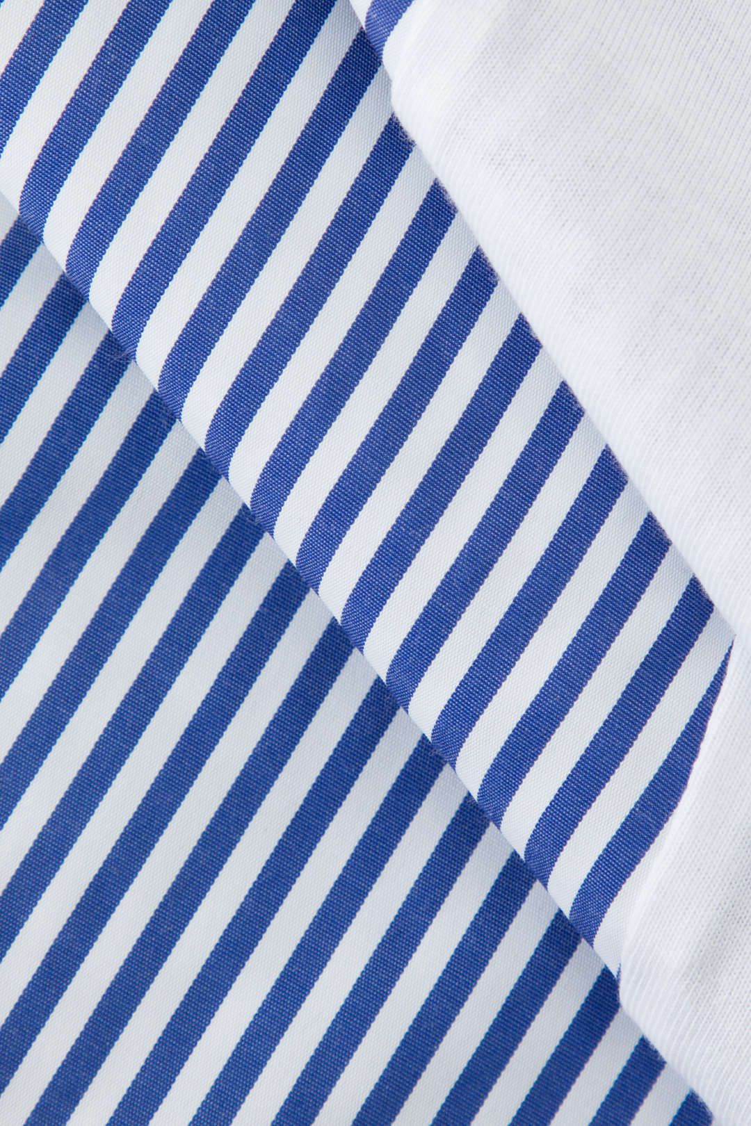 Contrast Panel Pinstripe Midi Dress sold by Micas product image thumbnail 4