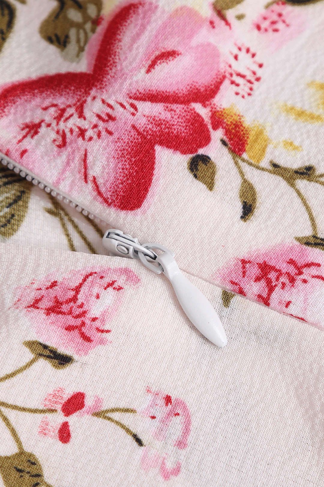 Floral Tie Strap Midi Dress sold by Micas product image thumbnail 4