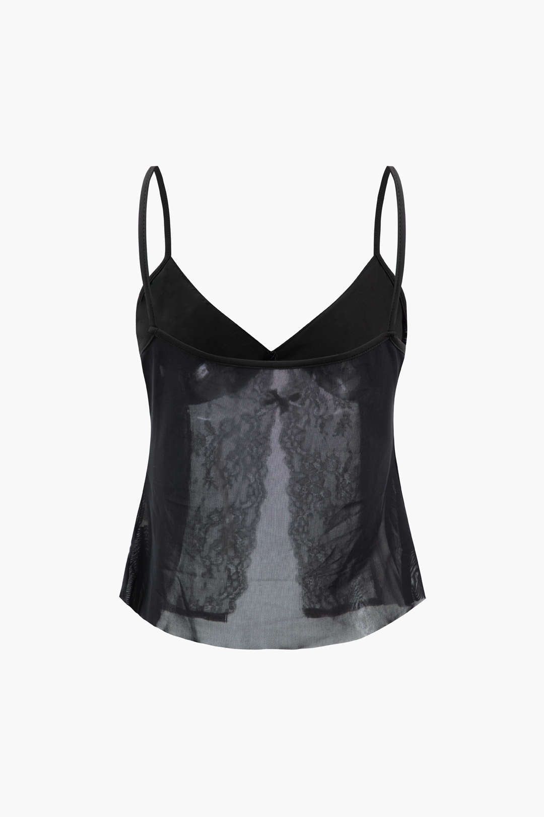 Sheer Lace V-neck Cami Top sold by Micas product image thumbnail 2