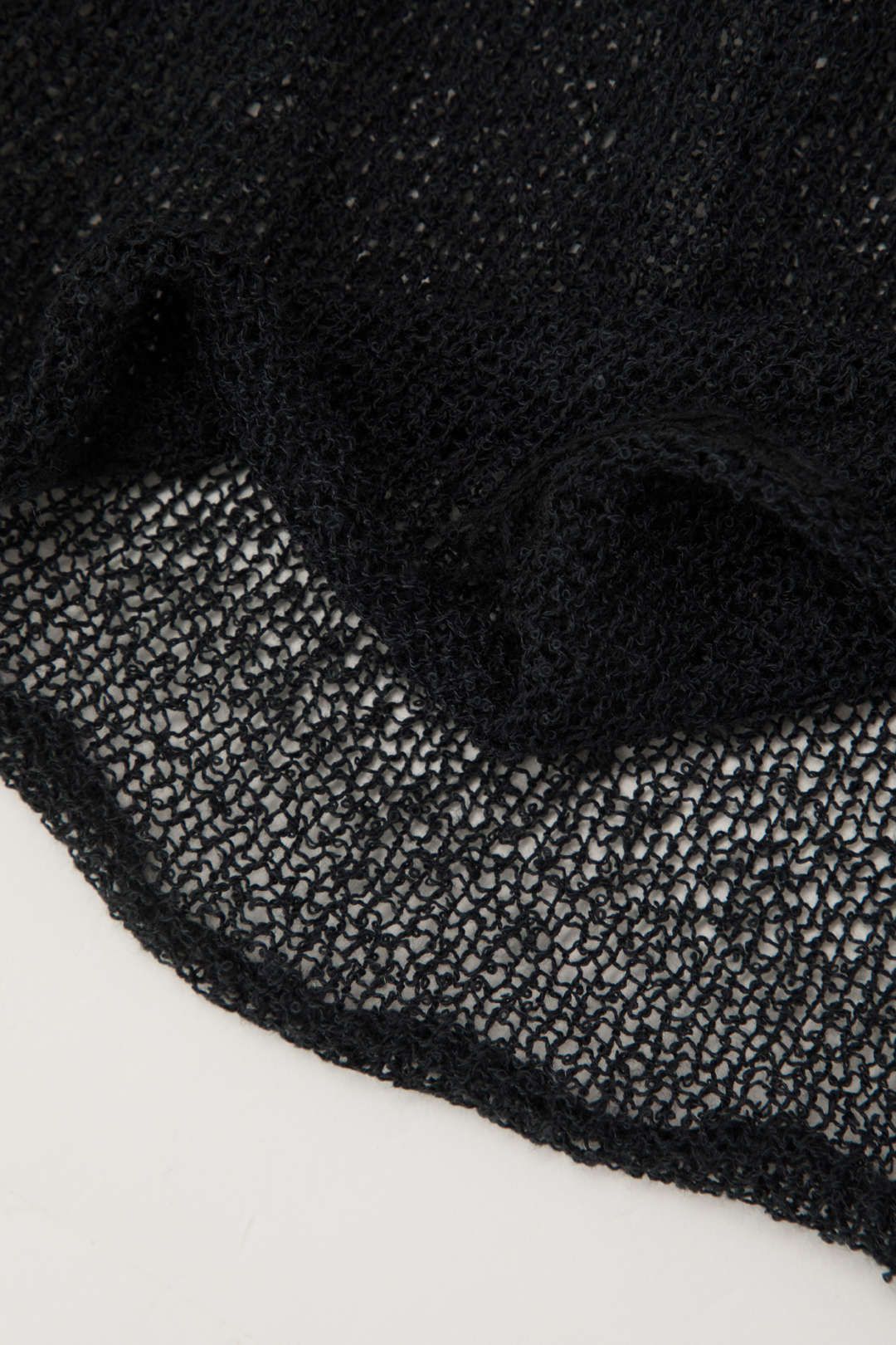 Sheer Knit Long Sleeve Top sold by Micas product image thumbnail 3