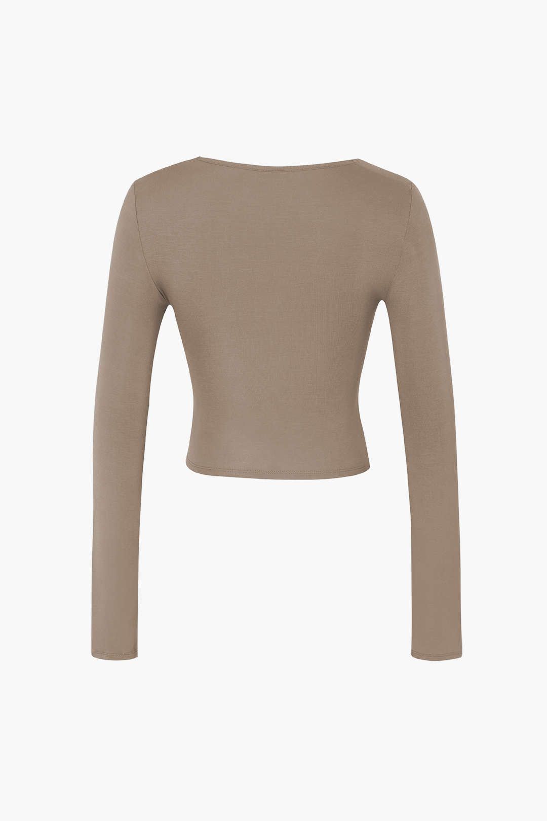 Square Neck Ruched Long Sleeve Top sold by Micas product image thumbnail 8