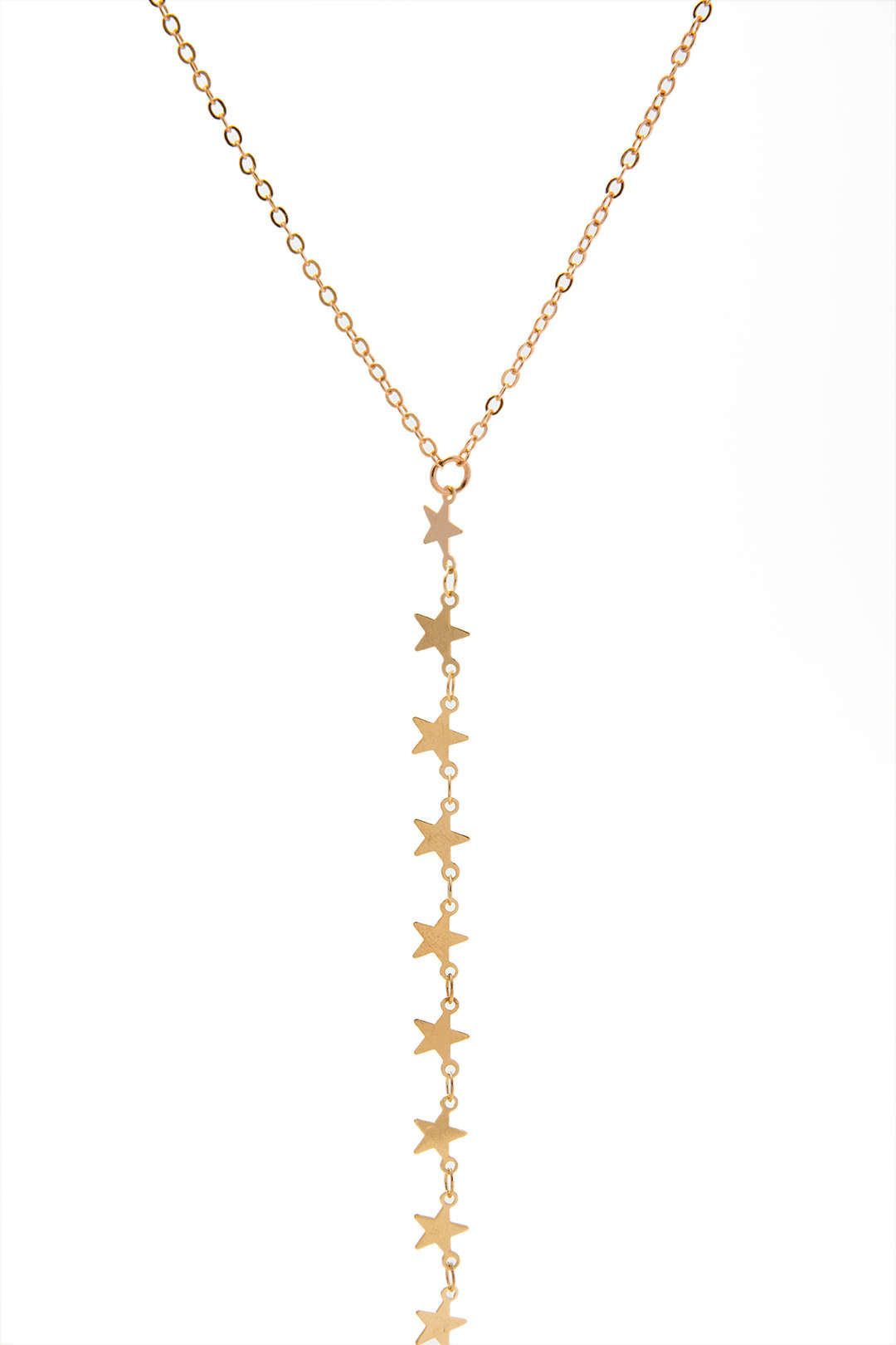Star Charm Y Lariat Necklace sold by Micas