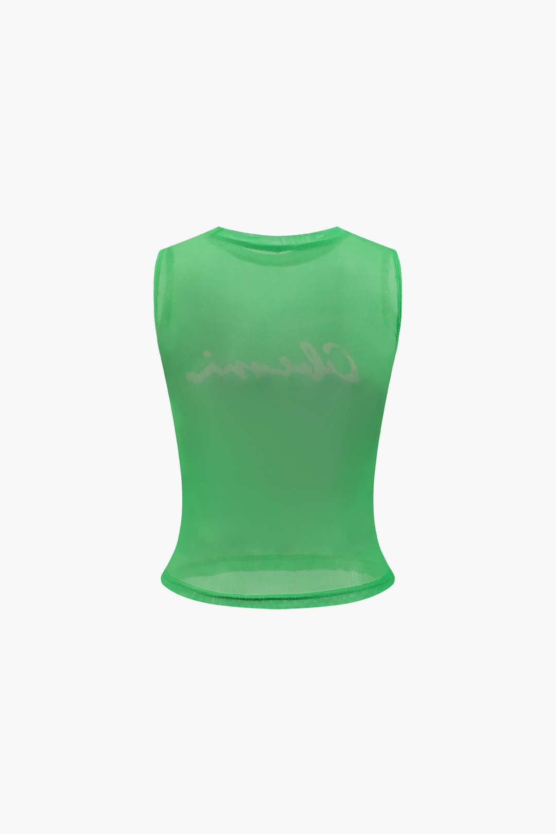 Printed Mesh Tank Top sold by Micas product image thumbnail 2