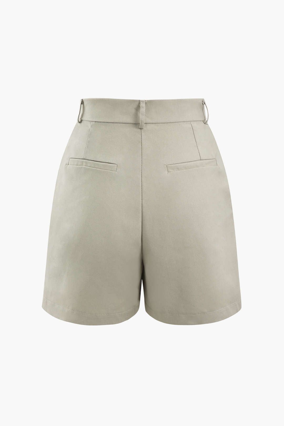 Linen-Blend Pleated Suit Shorts sold by Micas product image thumbnail 2