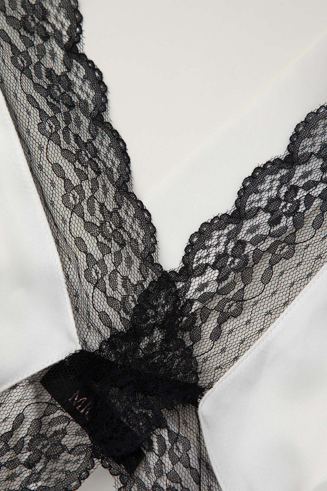 V-neck Lace Trim Cut Out Maxi Dress sold by Micas product image thumbnail 5