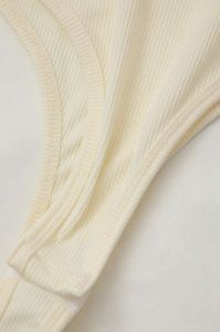 Square Neck Long Sleeve Bodysuit sold by Micas